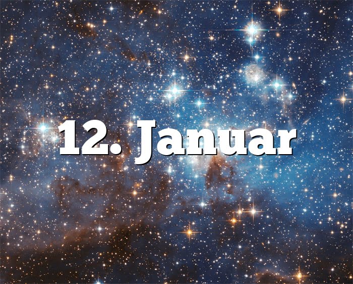 12. Januar