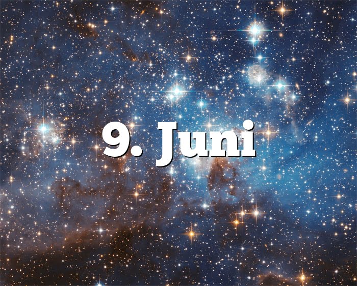 9. Juni