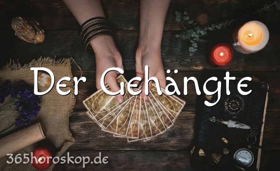 Der Gehängte Tarot Bedeutung der Tarotkarte liebe, ja oder nein
